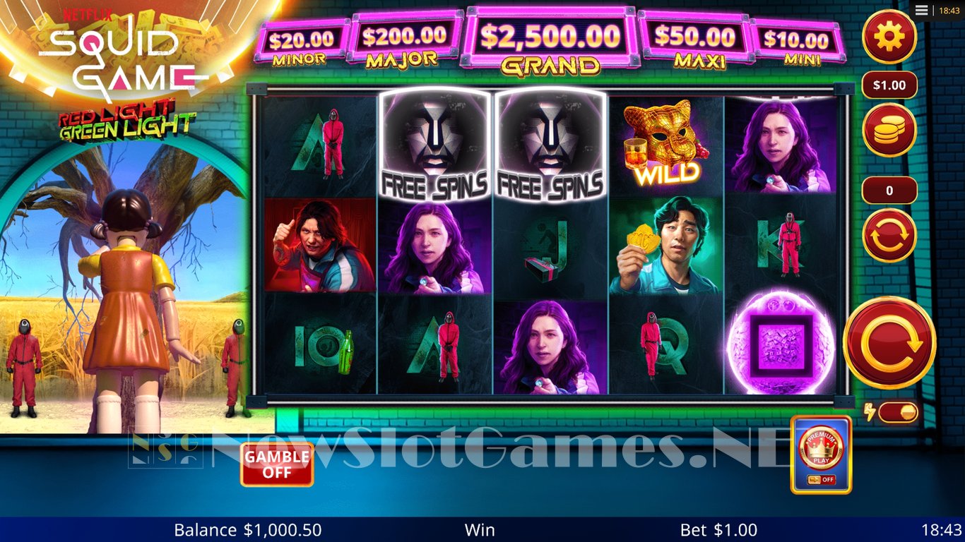 Squid Game Red Light, Green Light Slot Slot Image in Demo - pic. 3