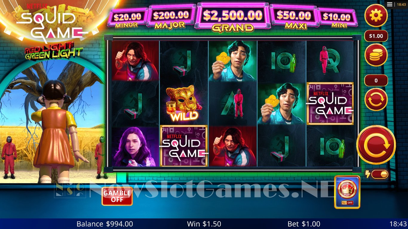 Squid Game Red Light, Green Light Slot Slot Image in Demo - pic. 5