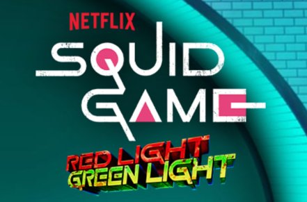 Squid Game Red Light, Green Light Slot Logo