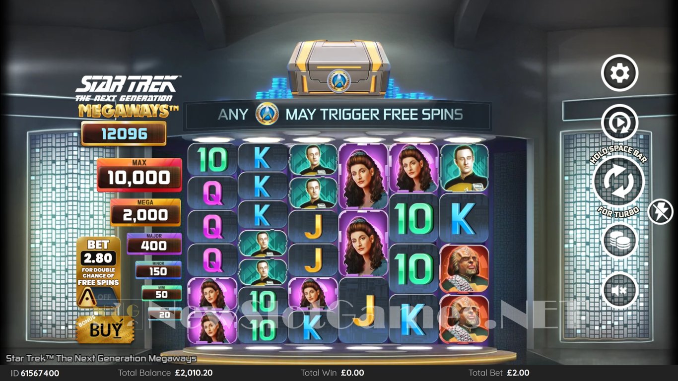 Star Trek Megaways Slot Demo Image