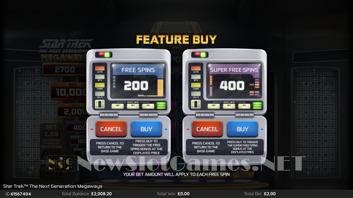 Star Trek Megaways Slot Slot Image in Demo - pic. 7
