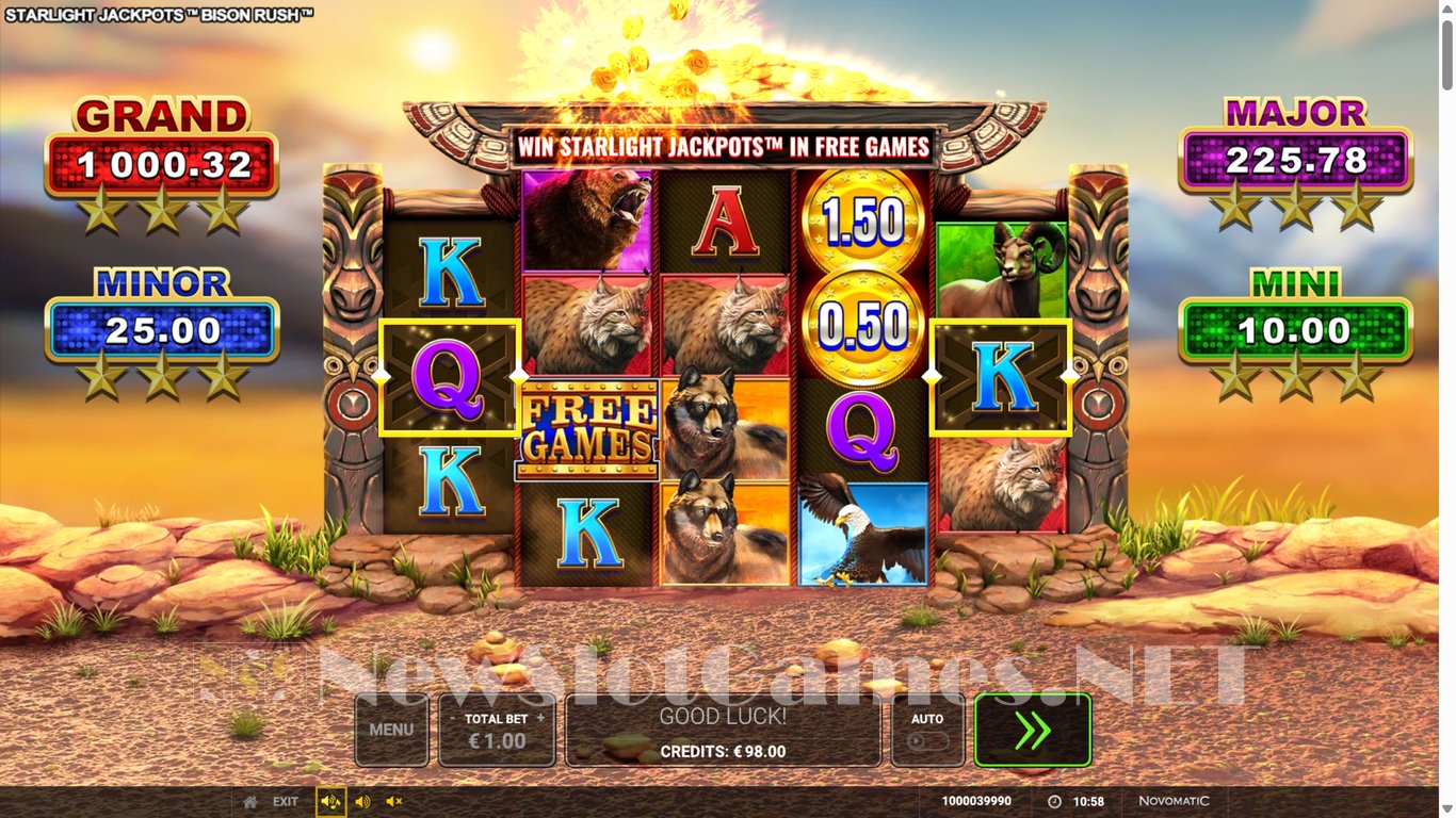 Starlight Jackpots Bison Rush Slot Slot Image in Demo - pic. 2