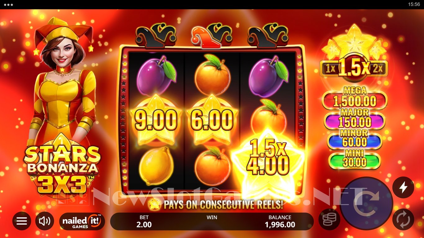 Stars Bonanza 3x3 Slot Slot Image in Demo - pic. 5