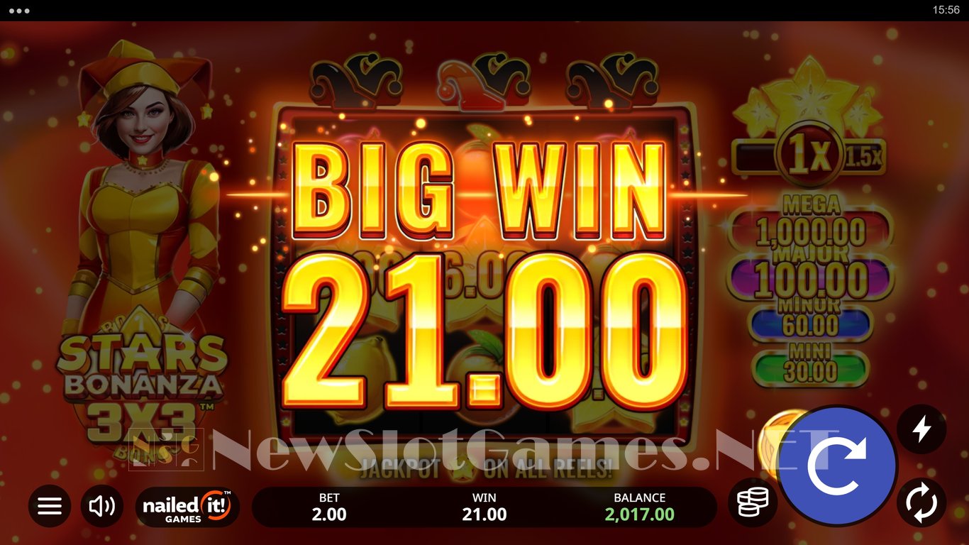 Stars Bonanza 3x3 Slot Slot Image in Demo - pic. 6