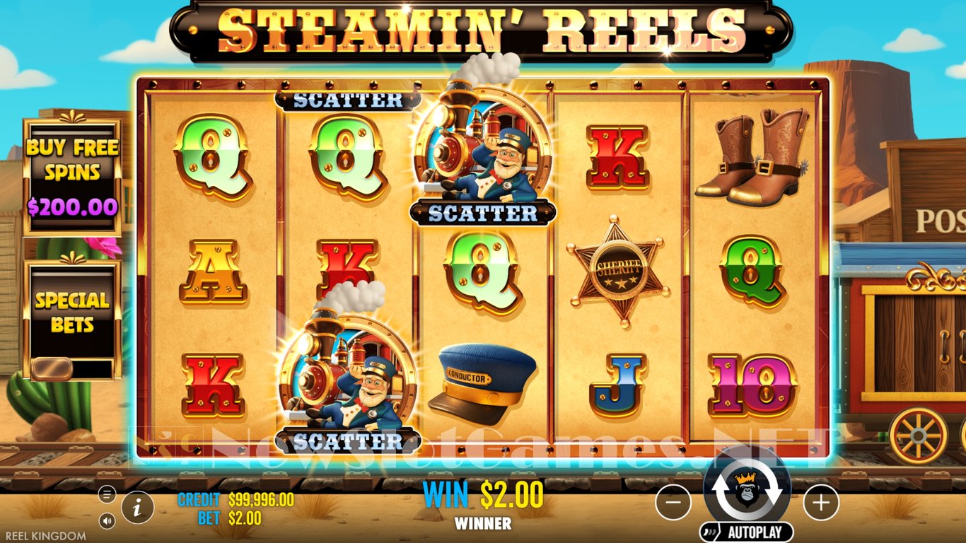 Steamin Reels Slot Slot Image in Demo - pic. 2