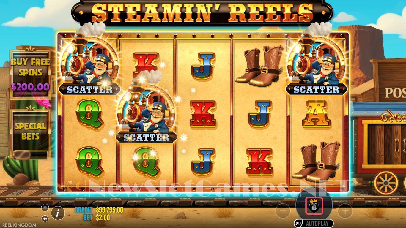 Steamin Reels Slot Slot Image in Demo - pic. 5