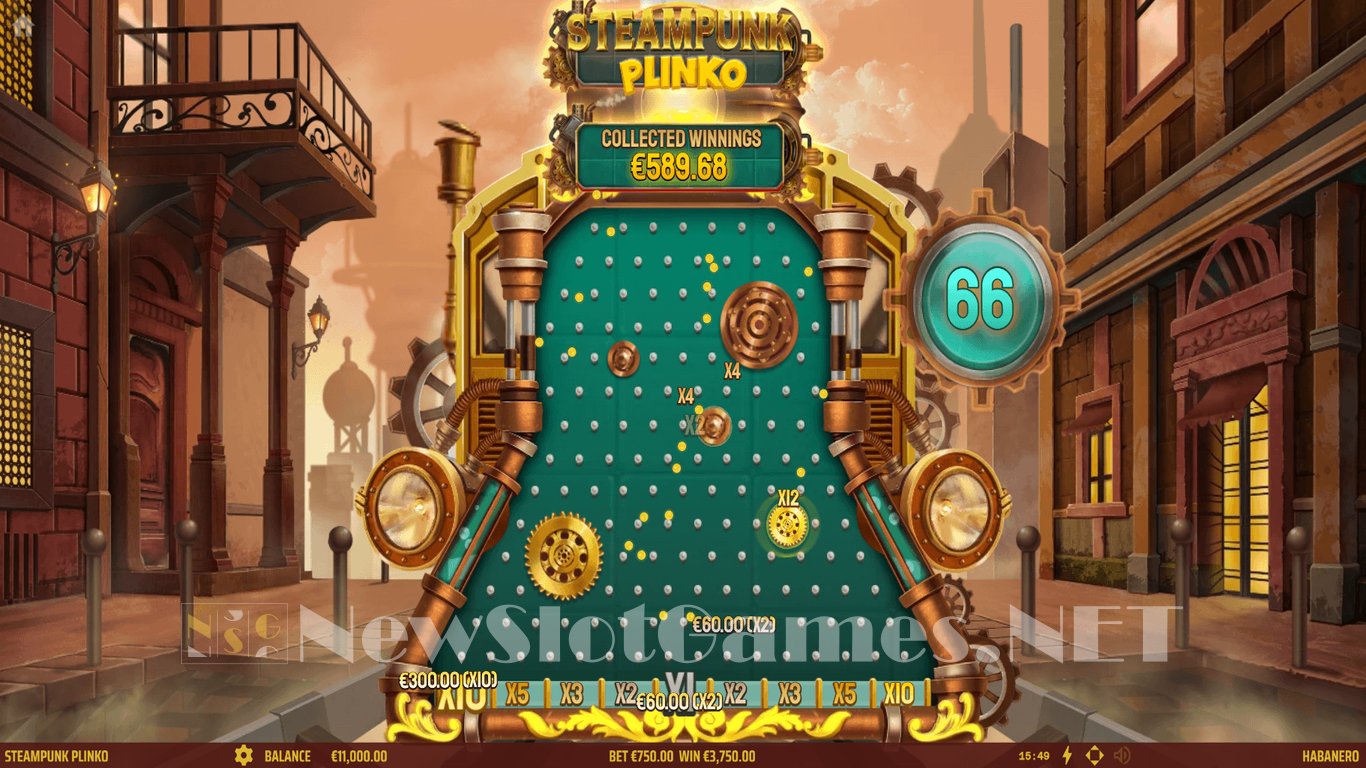 Steampunk Plinko Slot Slot Image in Demo - pic. 3