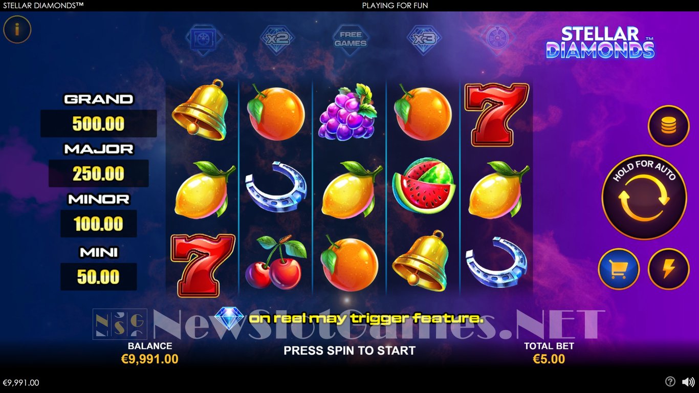 Stellar Diamonds Slot Slot Image in Demo - pic. 2