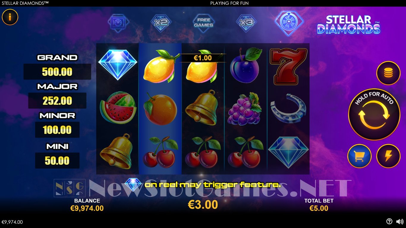 Stellar Diamonds Slot Slot Image in Demo - pic. 4