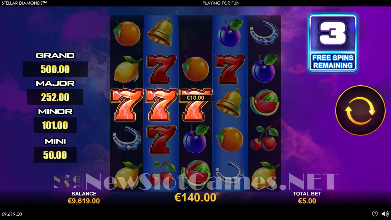 Stellar Diamonds Slot Slot Image in Demo - pic. 6