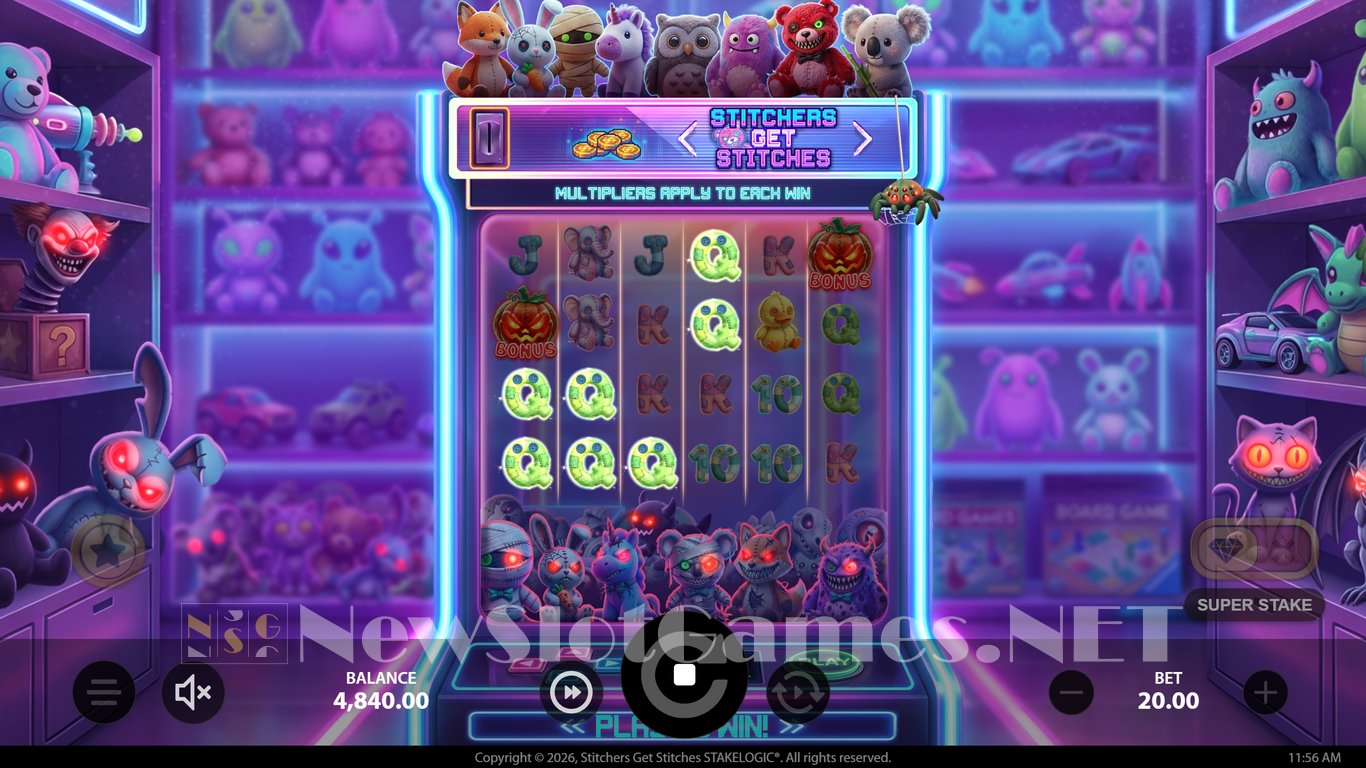 Stitchers Get Stitches Slot Slot Image in Demo - pic. 4