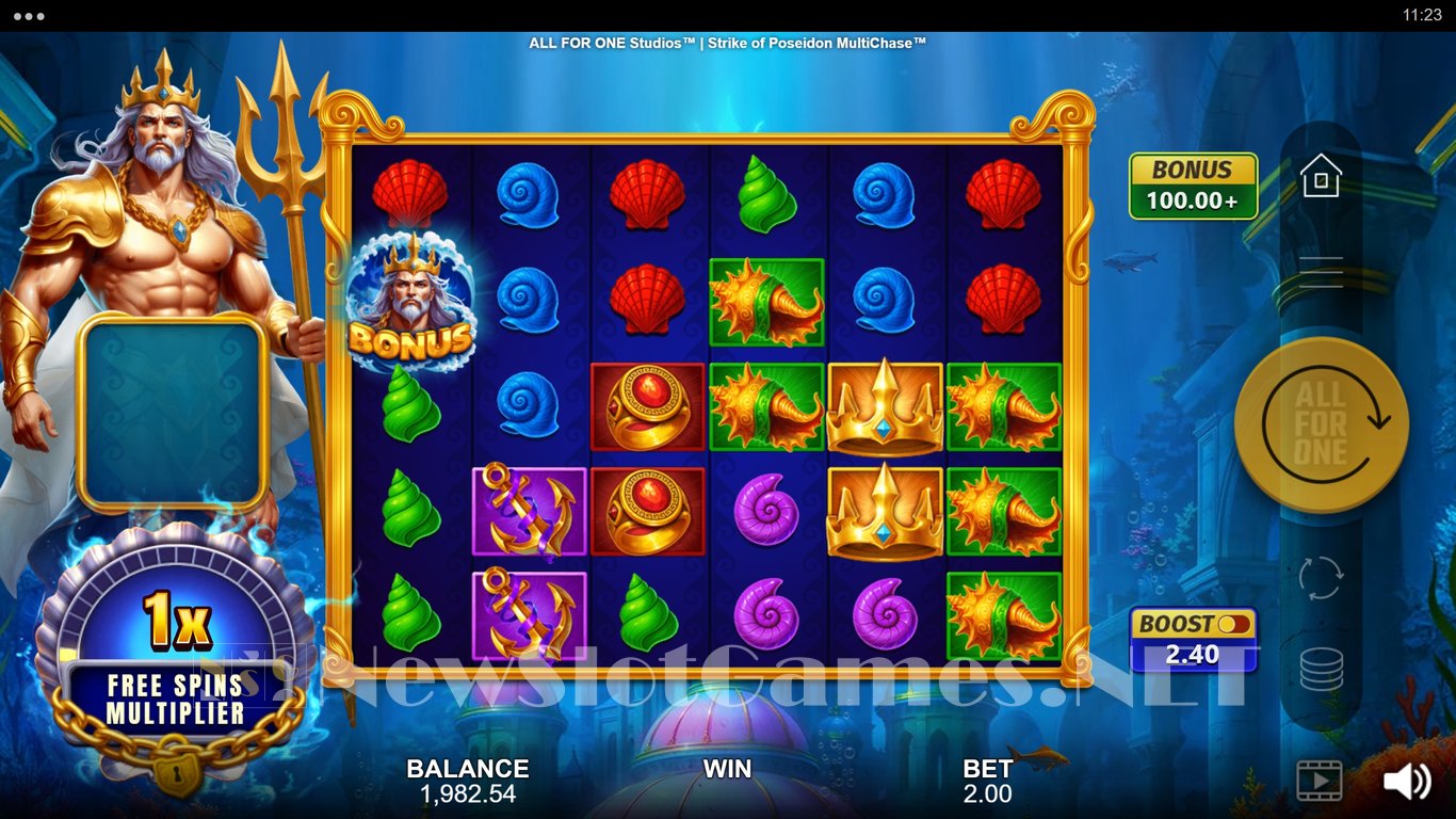 Strike of Poseidon MultiChase Slot Slot Image in Demo - pic. 3
