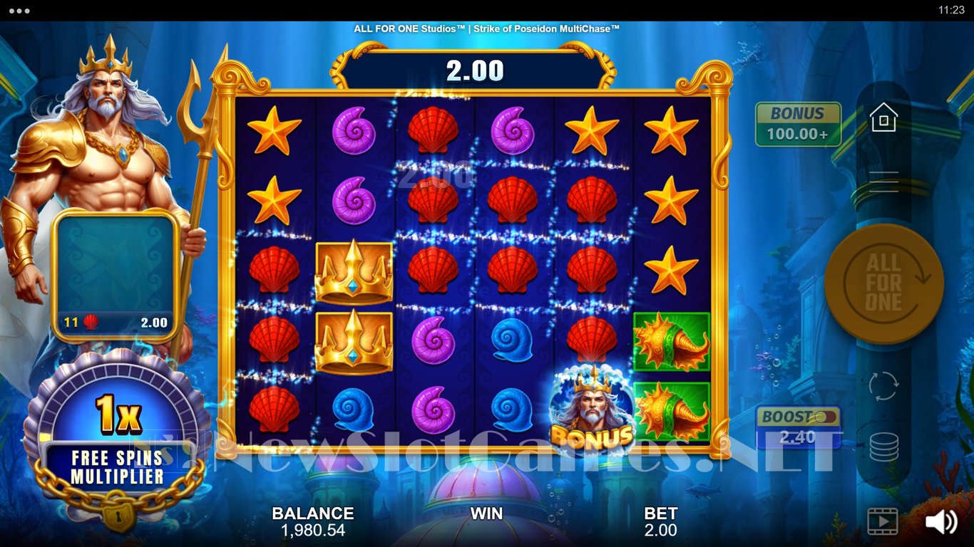Strike of Poseidon MultiChase Slot Slot Image in Demo - pic. 4