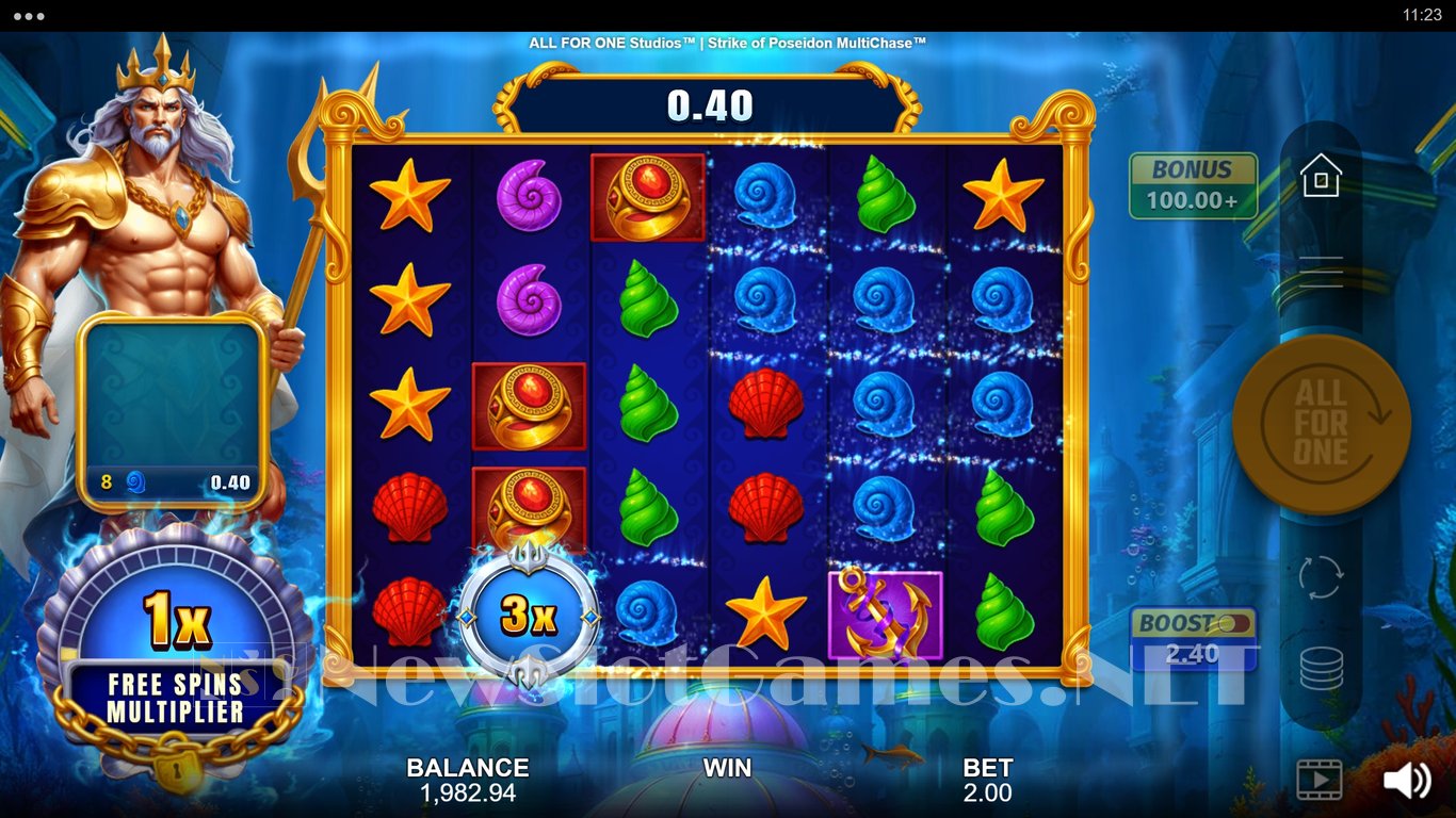 Strike of Poseidon MultiChase Slot Slot Image in Demo - pic. 6