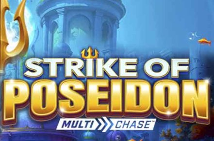 Strike of Poseidon MultiChase Slot Logo