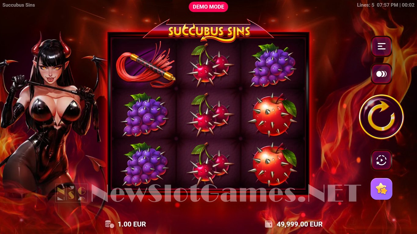 Succubus Sins Slot Demo Image