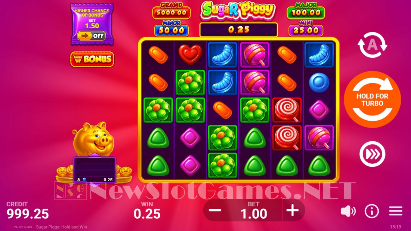 Sugar Piggy Slot Demo Image
