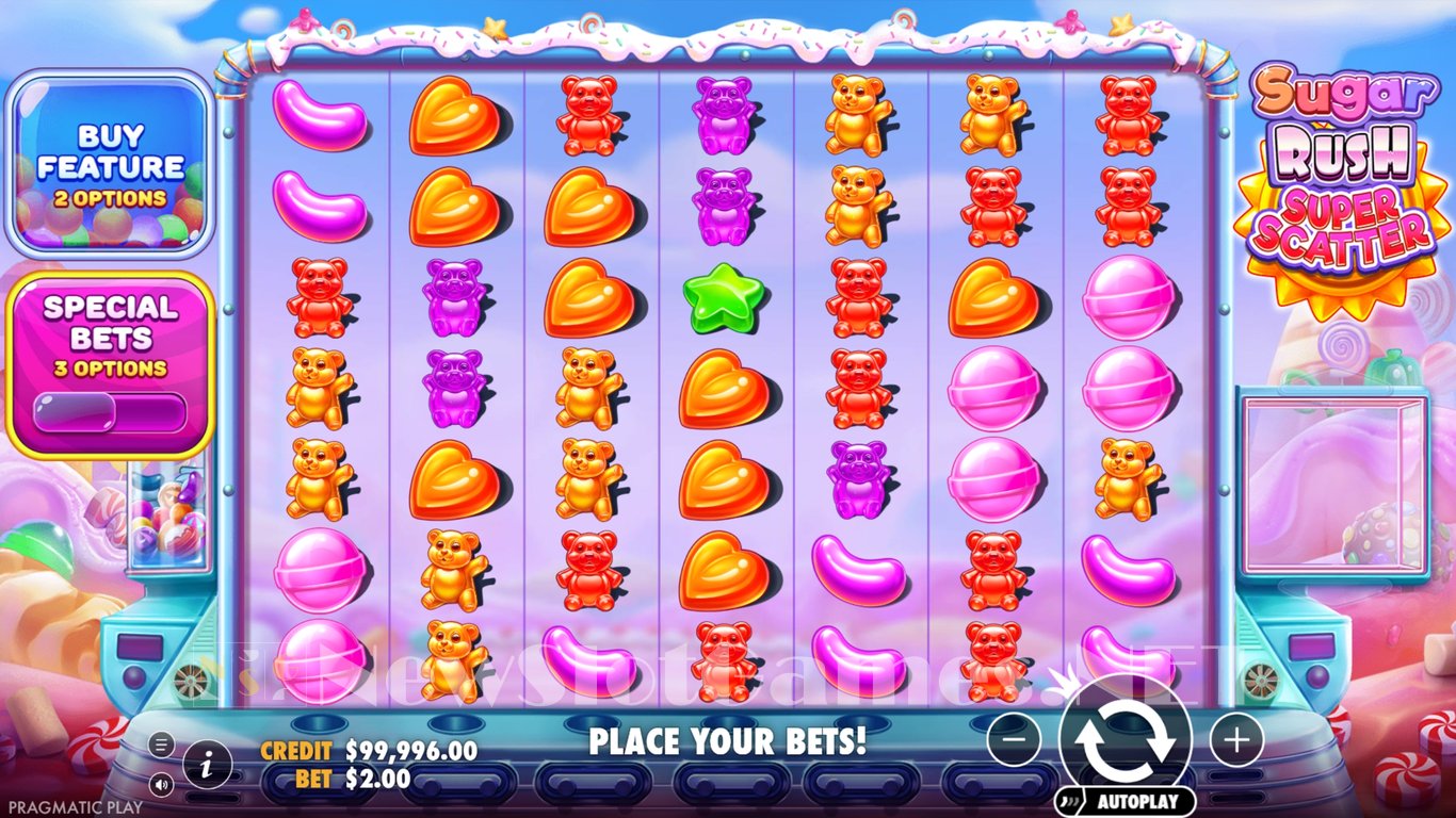 Sugar Rush Super Scatter Slot Demo Image