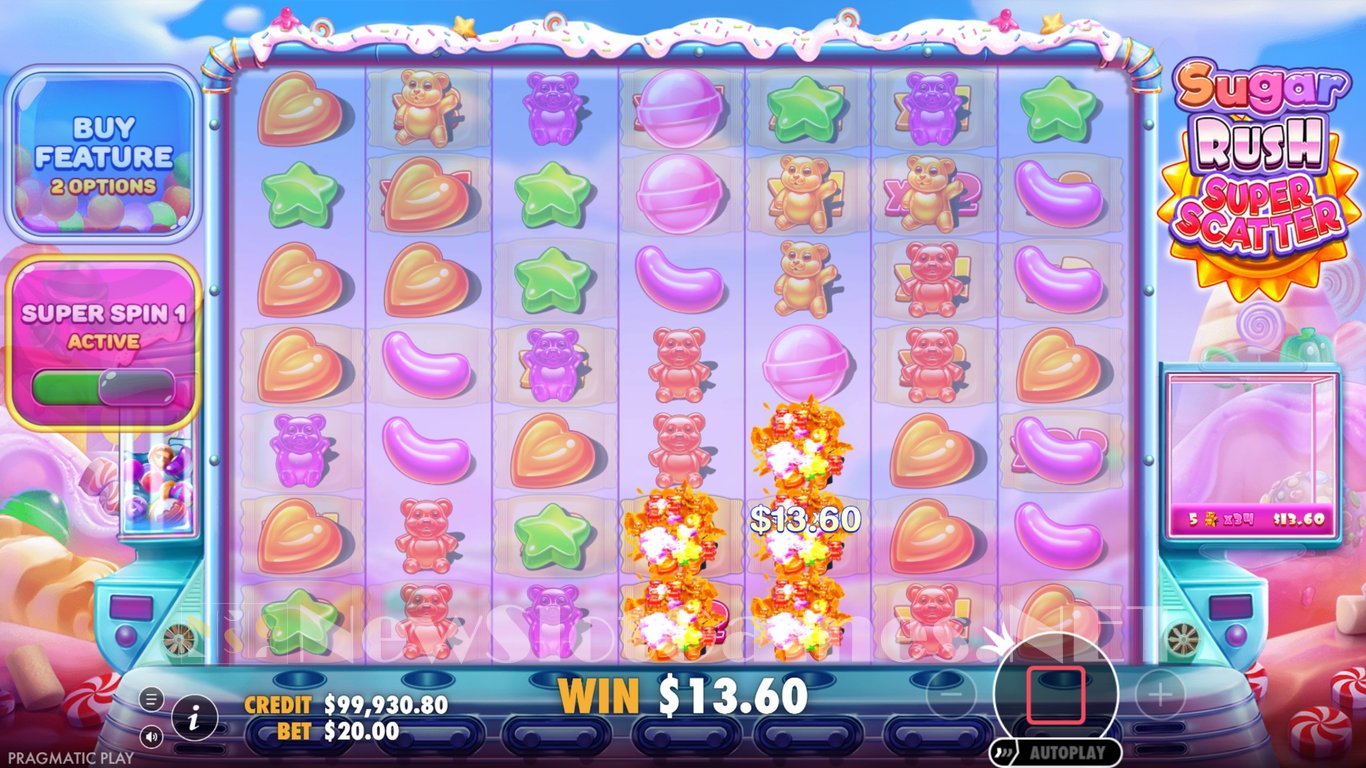 Sugar Rush Super Scatter Slot Slot Image in Demo - pic. 5