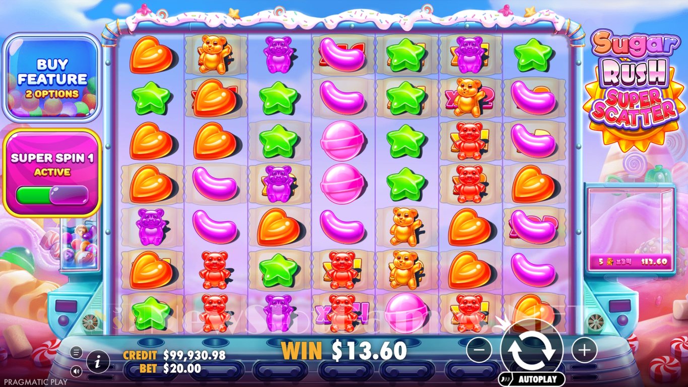 Sugar Rush Super Scatter Slot Slot Image in Demo - pic. 6