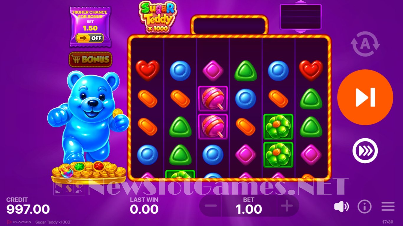 Sugar Teddy Slot Demo Image