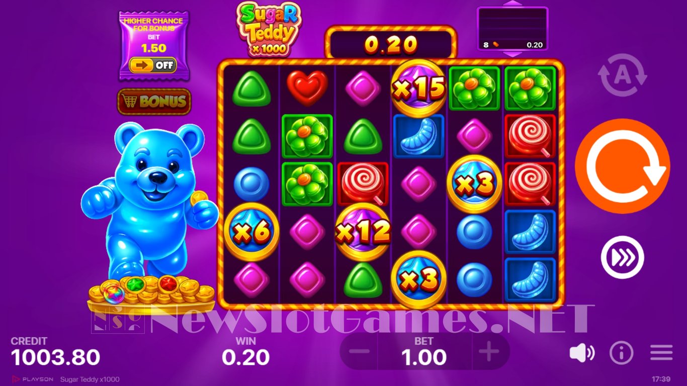 Sugar Teddy Slot Slot Image in Demo - pic. 3