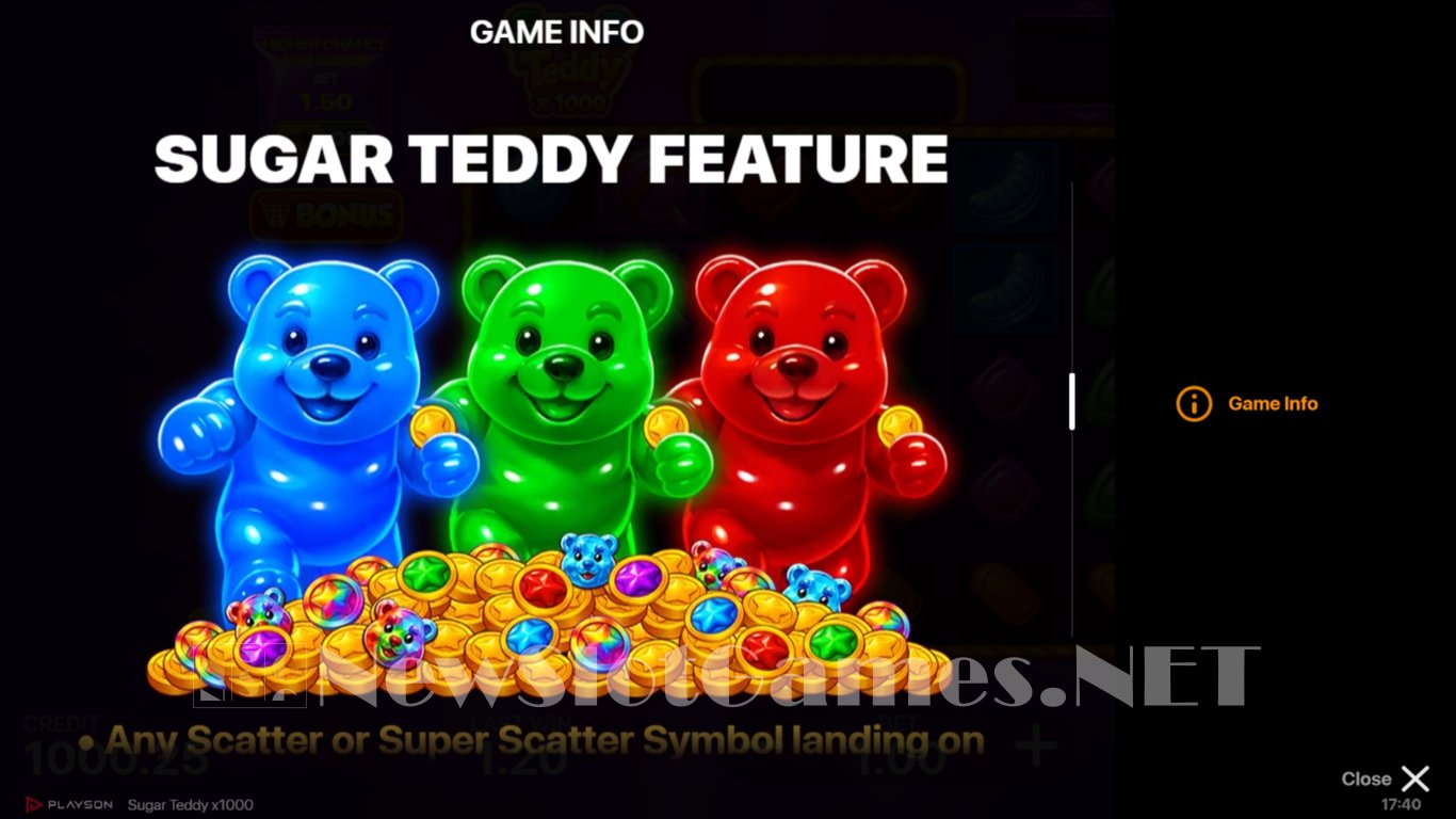 Sugar Teddy Slot Slot Image in Demo - pic. 5