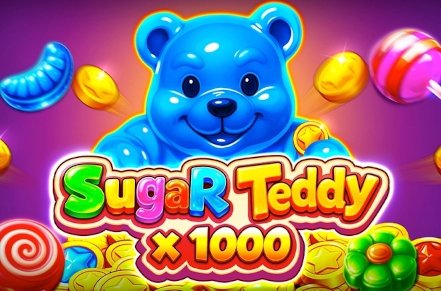 Sugar Teddy Slot Logo