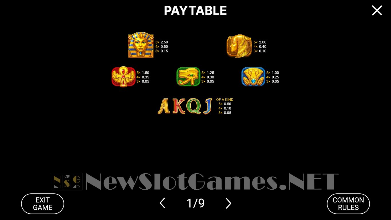 Sun of Egypt 5 Hold and Win Slot Slot Image in Demo - pic. 7