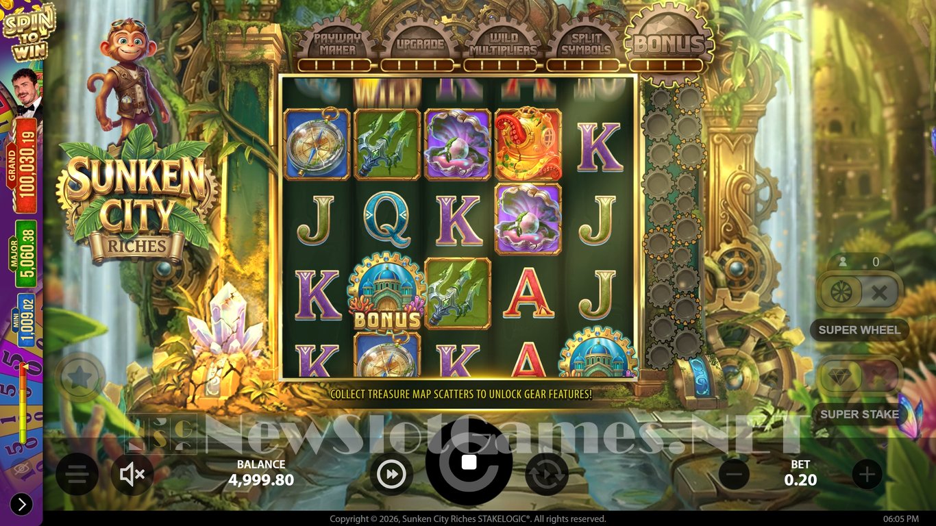 Sunken City Riches Slot Demo Image