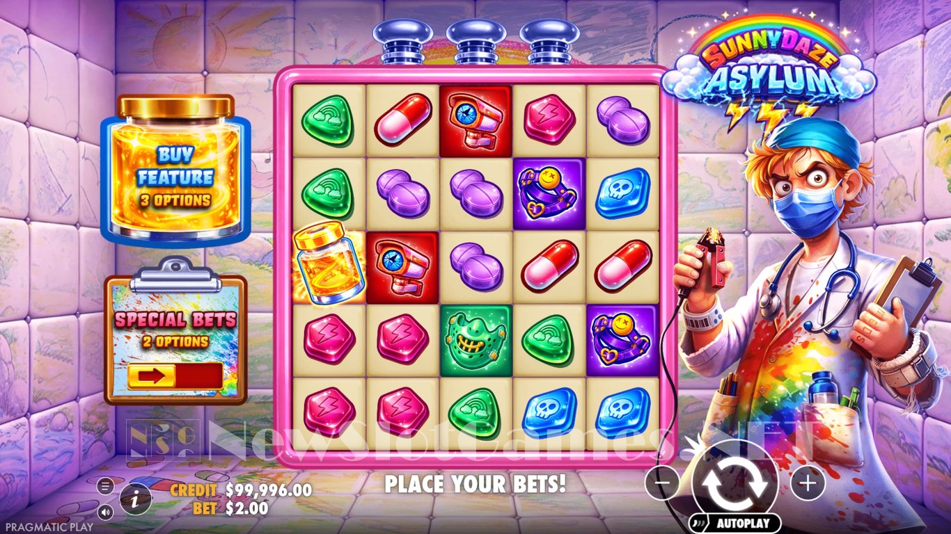 Sunnydaze Asylum Slot Slot Image in Demo - pic. 2