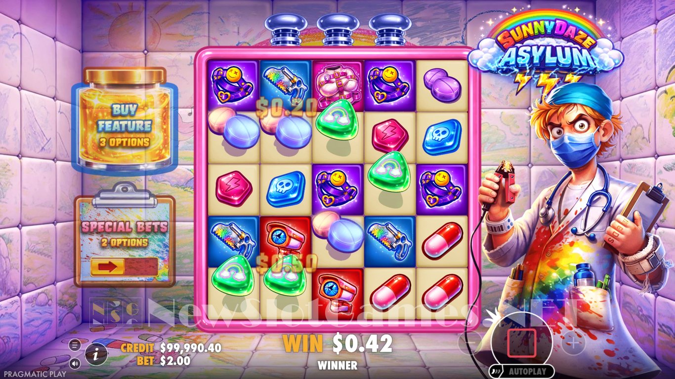 Sunnydaze Asylum Slot Slot Image in Demo - pic. 4