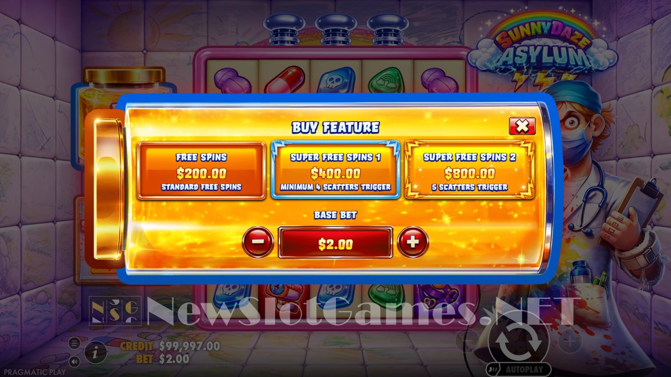 Sunnydaze Asylum Slot Slot Image in Demo - pic. 7