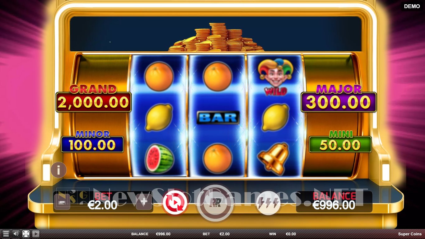 Super Coins Slot Demo Image