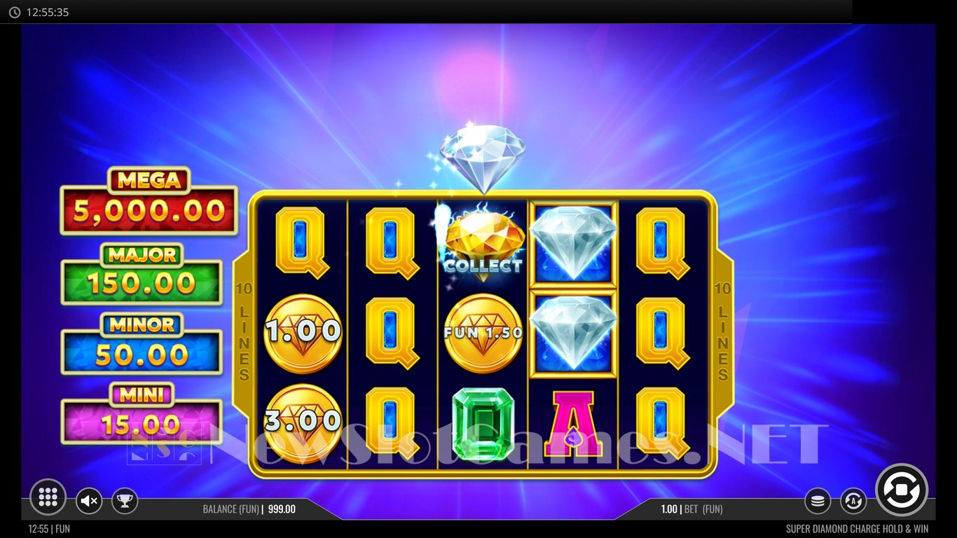Super Diamond Charge Slot Demo Image