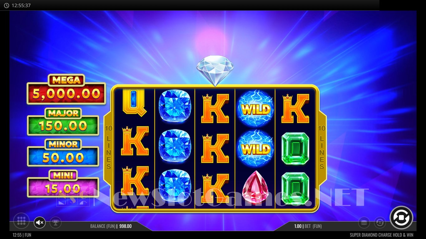 Super Diamond Charge Slot Slot Image in Demo - pic. 2