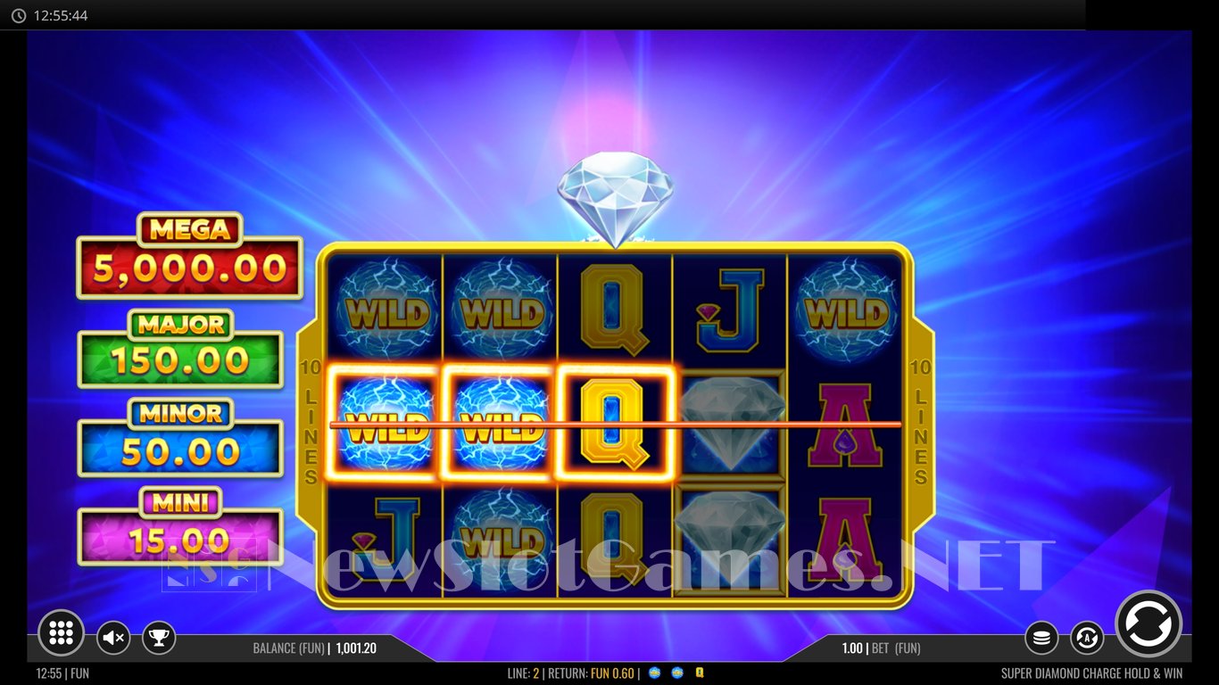 Super Diamond Charge Slot Slot Image in Demo - pic. 4