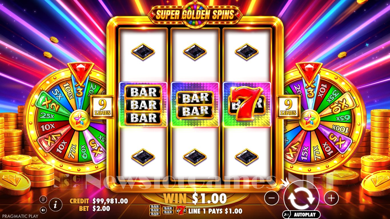 Super Golden Spins Slot Slot Image in Demo - pic. 3