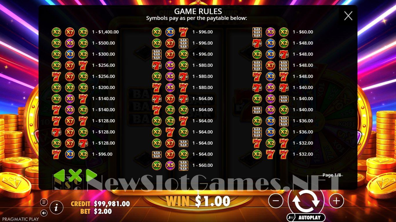 Super Golden Spins Slot Slot Image in Demo - pic. 4
