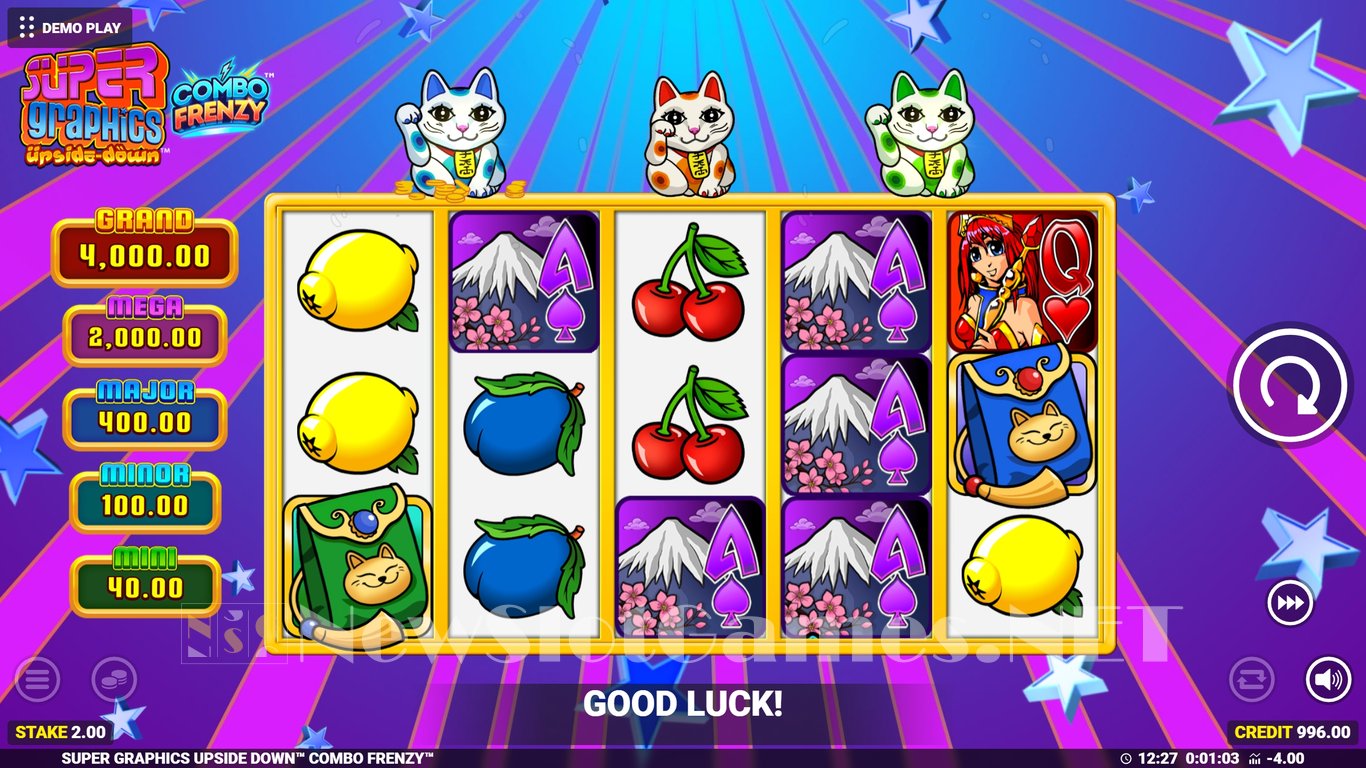 Super Graphics Upside Down Slot Slot Image in Demo - pic. 2