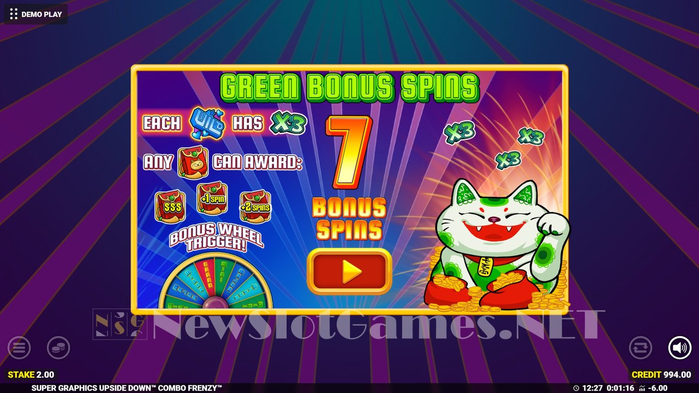 Super Graphics Upside Down Slot Slot Image in Demo - pic. 4
