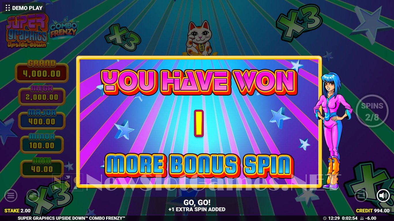 Super Graphics Upside Down Slot Slot Image in Demo - pic. 7