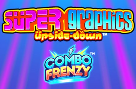 Super Graphics Upside Down Slot Logo