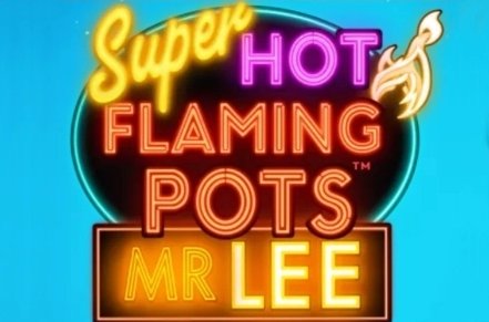 Super Hot Flaming Pots Mr Lee Slot Logo