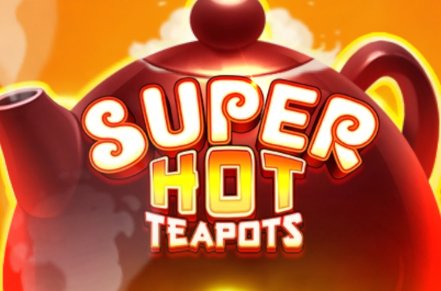 Super Hot Teapots Hold and Win Slot Logo