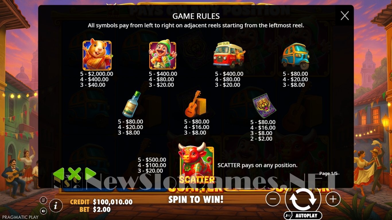 Super Peru Fest Slot Slot Image in Demo - pic. 4