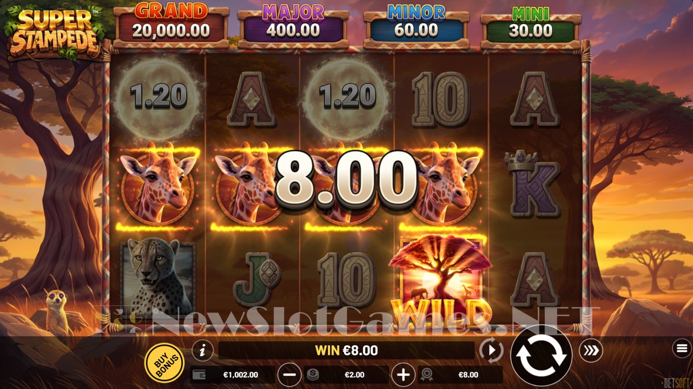 Super Stampede Slot Slot Image in Demo - pic. 2