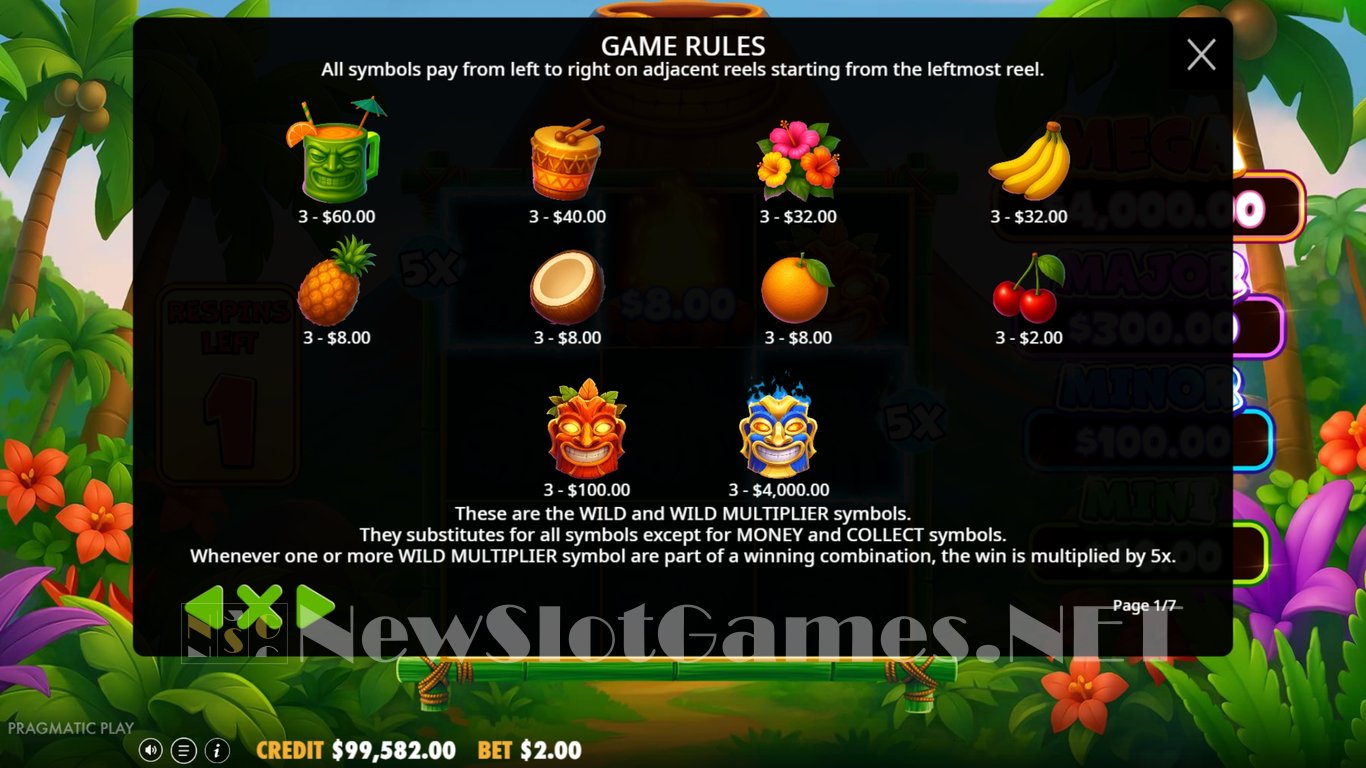 Super Tiki Strike Slot Slot Image in Demo - pic. 9