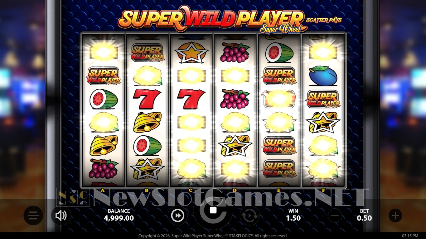 Super Wild Player Super Wheel Slot Slot Image in Demo - pic. 2