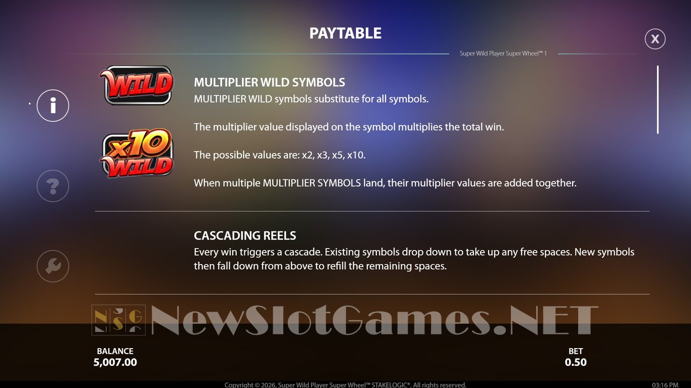 Super Wild Player Super Wheel Slot Slot Image in Demo - pic. 4
